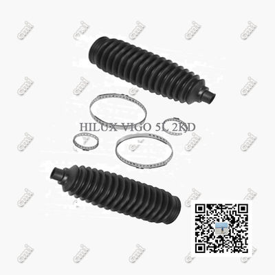 Black Color Steering Rack Boot Replacement 455350K010 TS16949 Approved